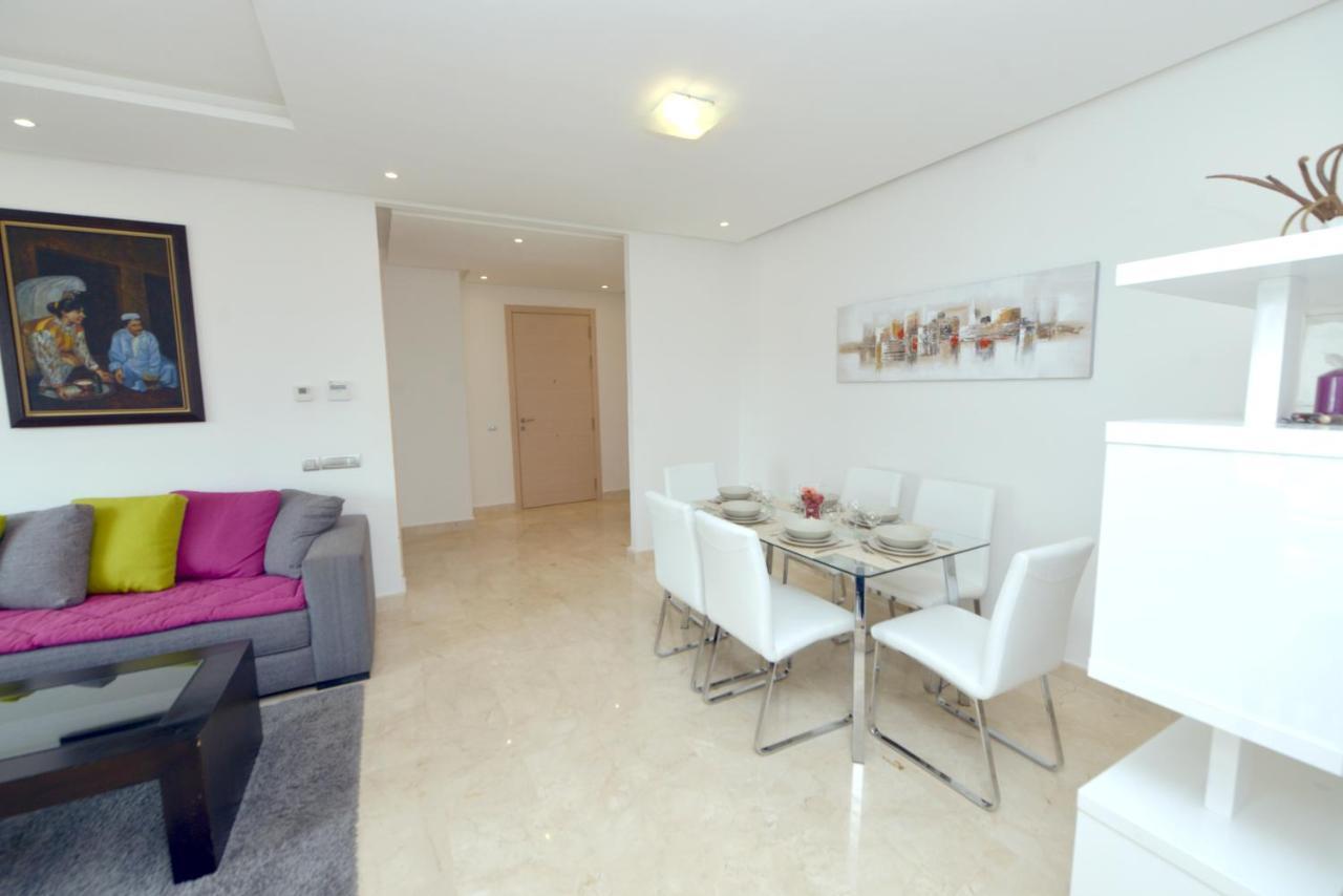 Privat Apartments Prestigia Hay Riad Rabat Exteriör bild