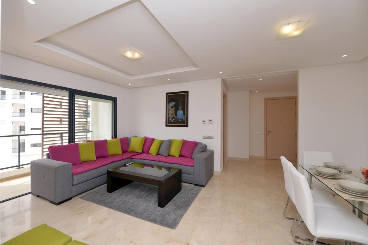 Privat Apartments Prestigia Hay Riad Rabat Exteriör bild